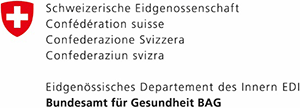 Logo: Schweizer Bundesamt für Gesundheit (BAG)